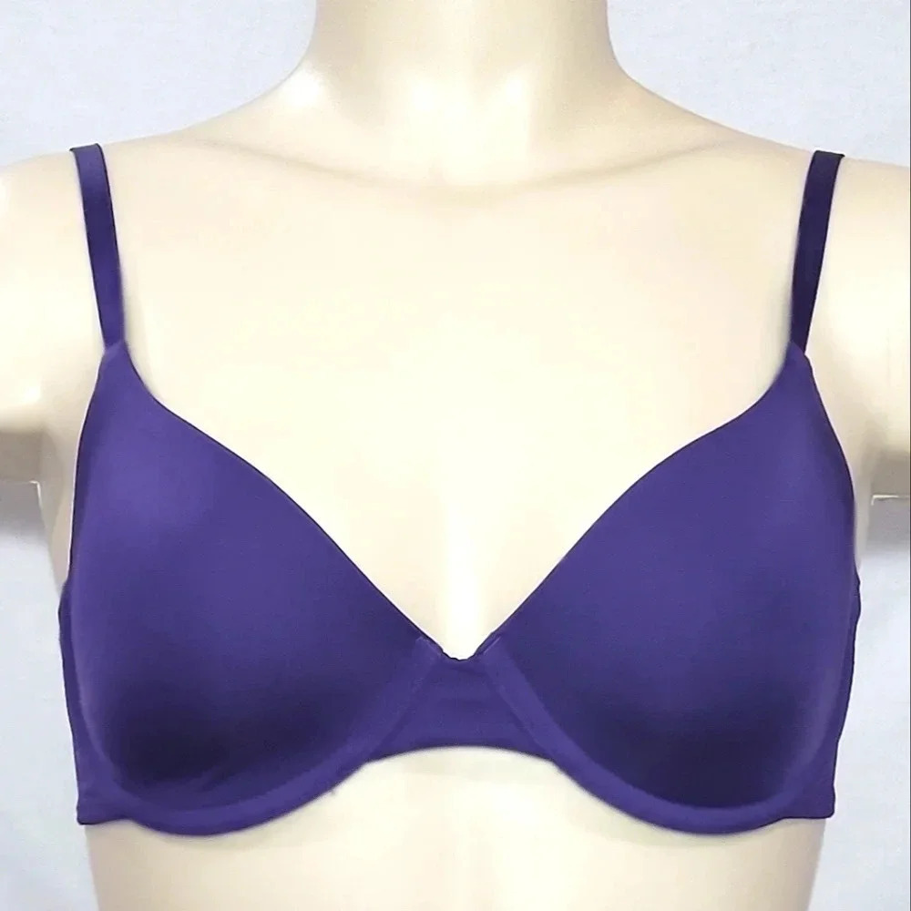 Gap Body Favorite‎ T-Shirt Underwire Bra 32C Purple